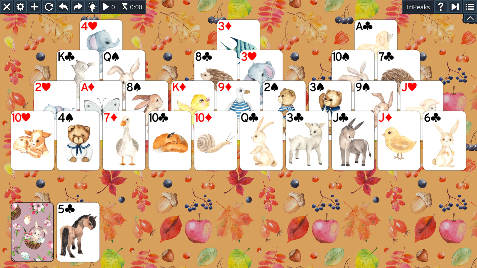 Free Solitaire: Animals