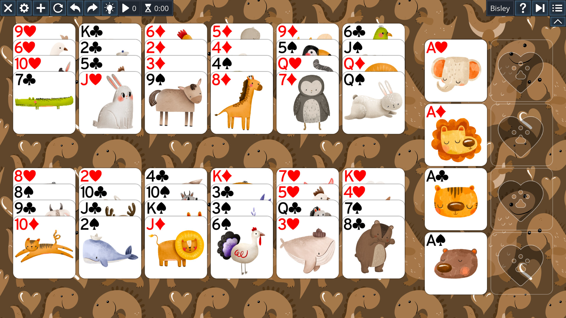 Free Solitaire: Animals