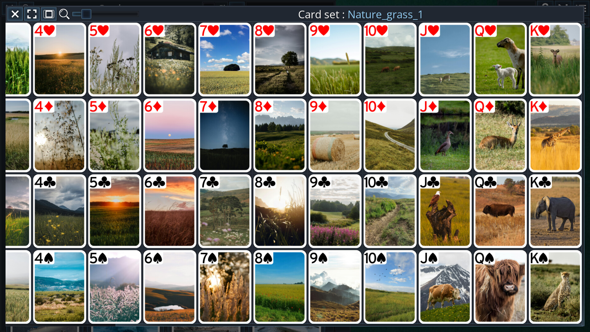 Free Solitaire: Nature