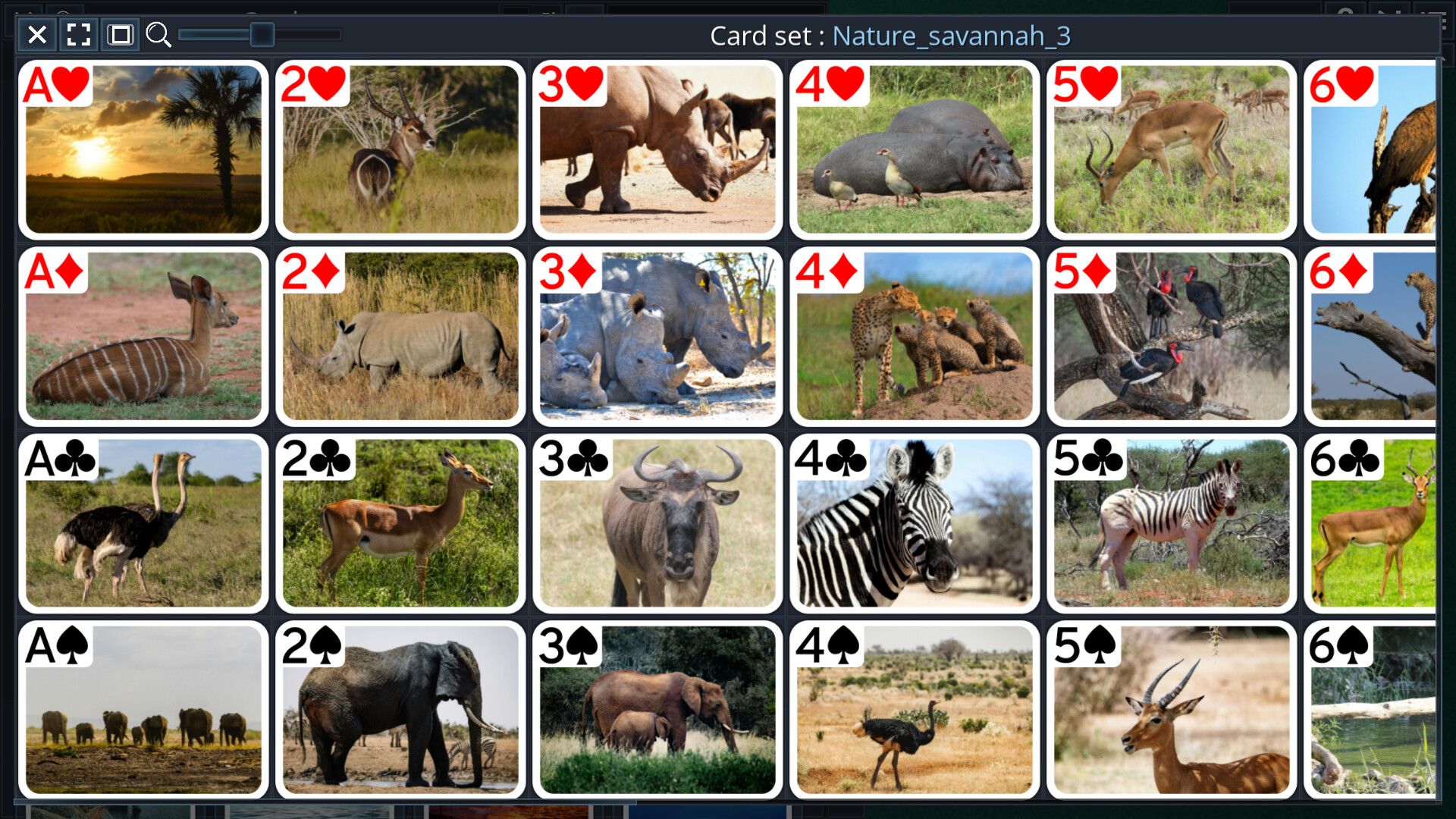 Free Solitaire: Nature