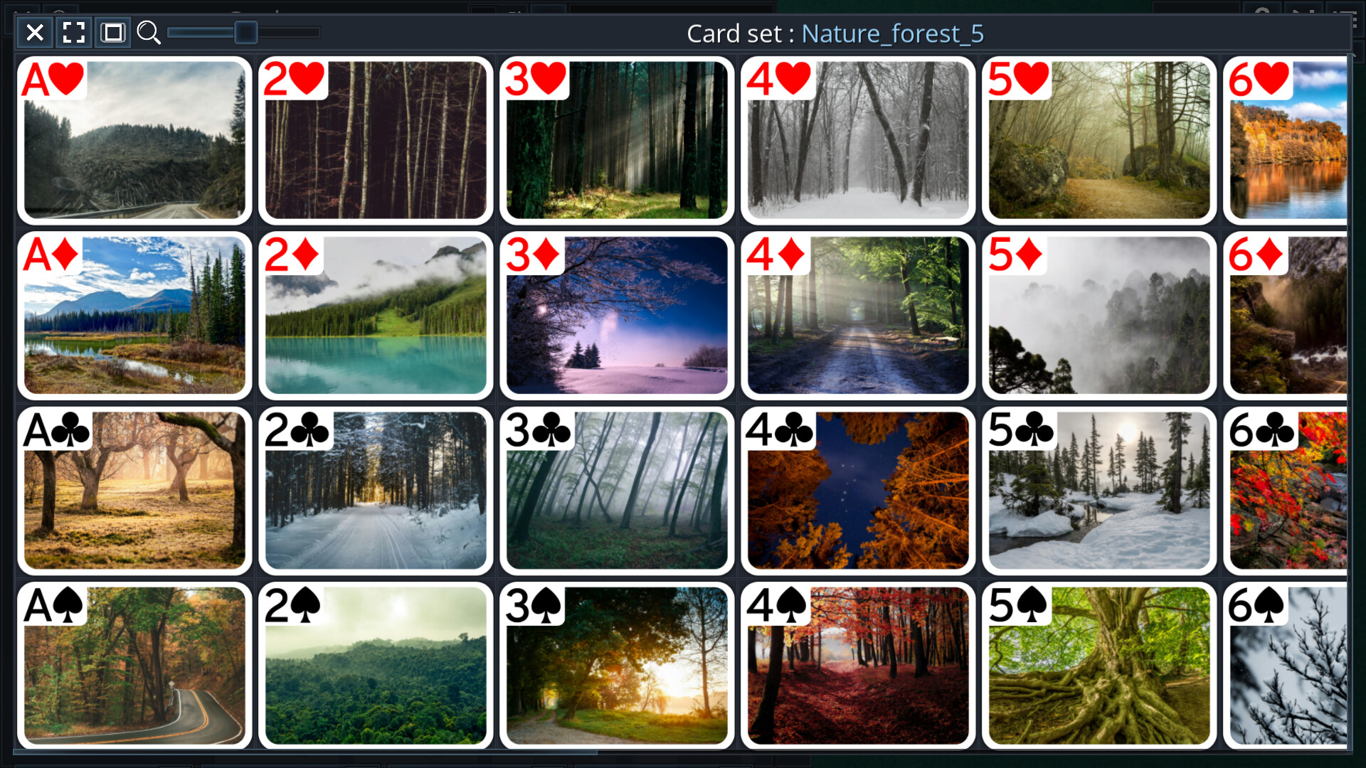 Free Solitaire: Nature
