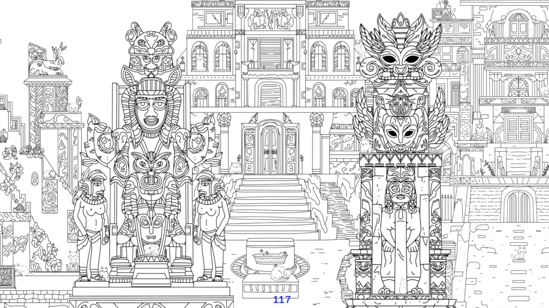 Hidden Cats of Mayan