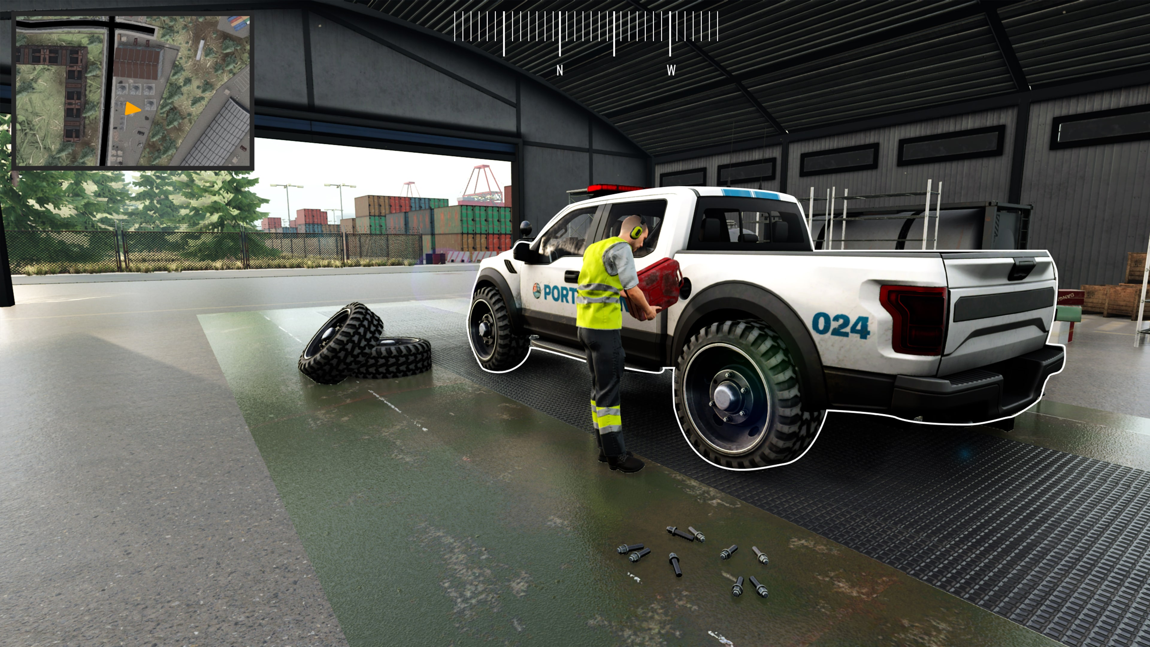 Port Logistics Simulator: Dockside Harbor Handling