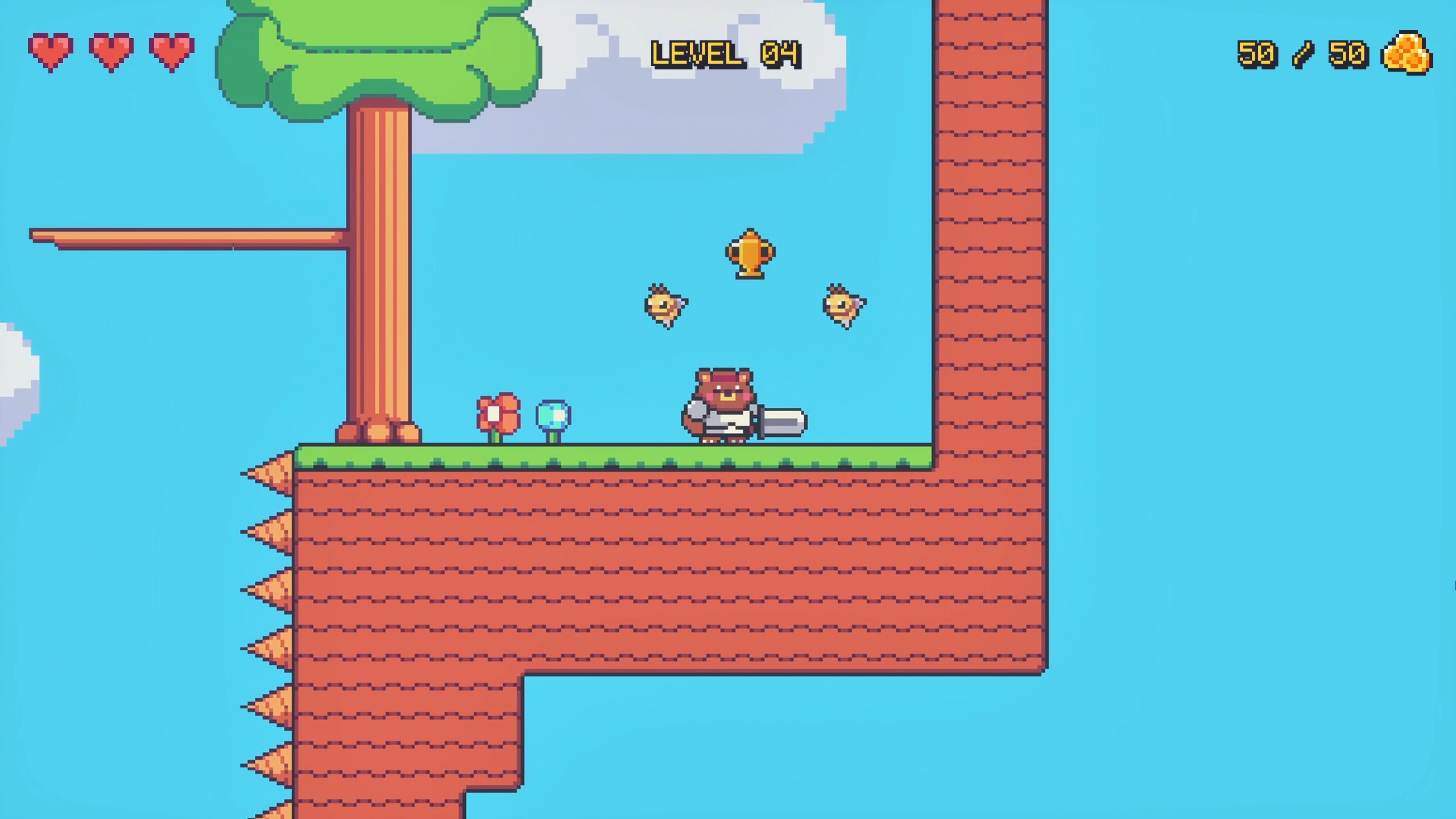 Bear Knight Honey Quest