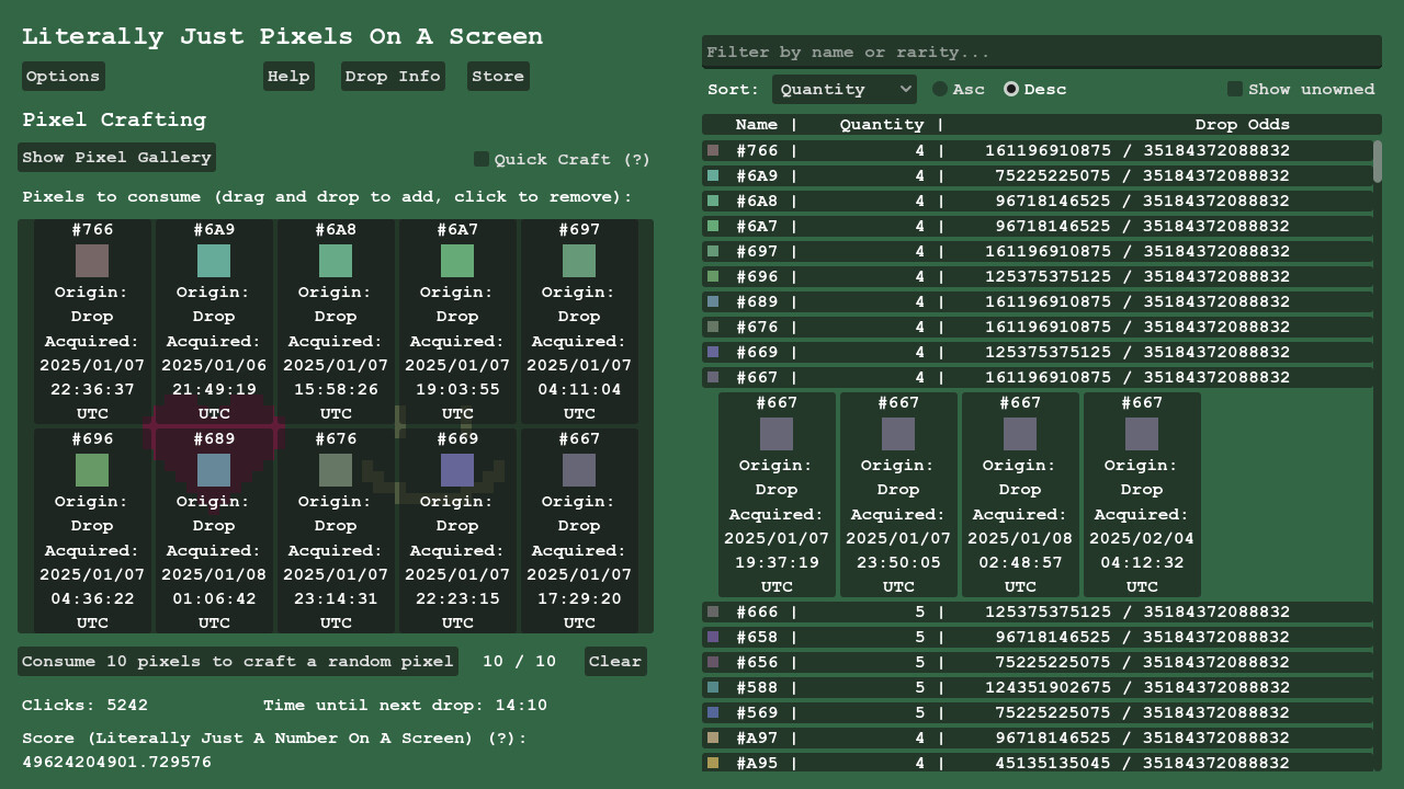 Literally Just Pixels On A Screen