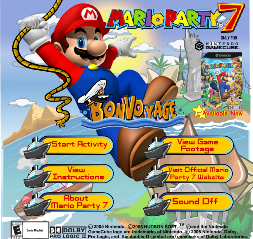 Mario Party 7 Bon Voyage