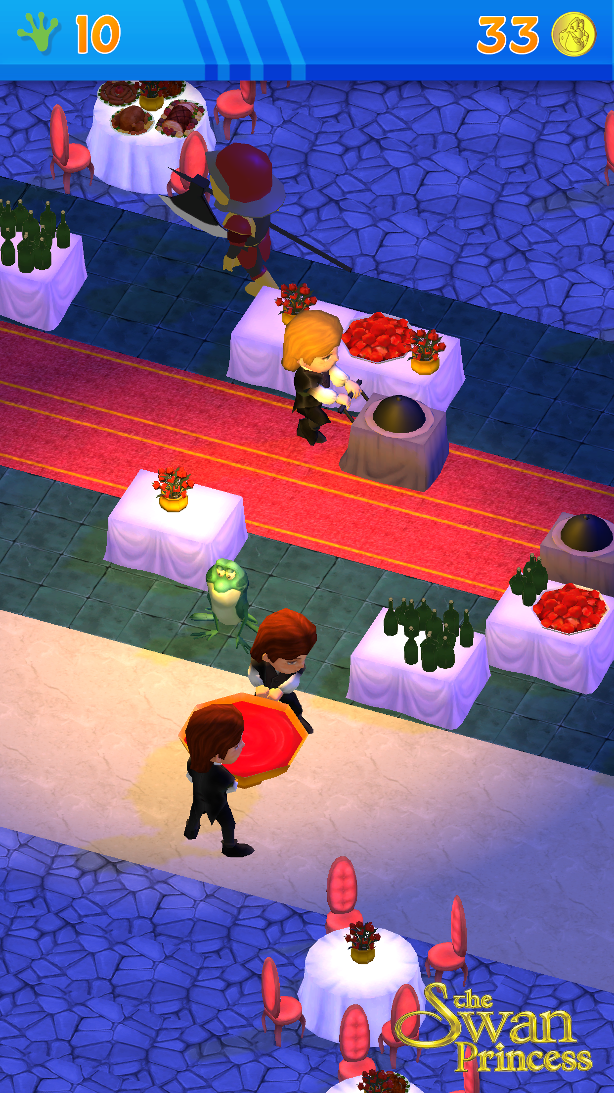 Swan Princess Gator Escape