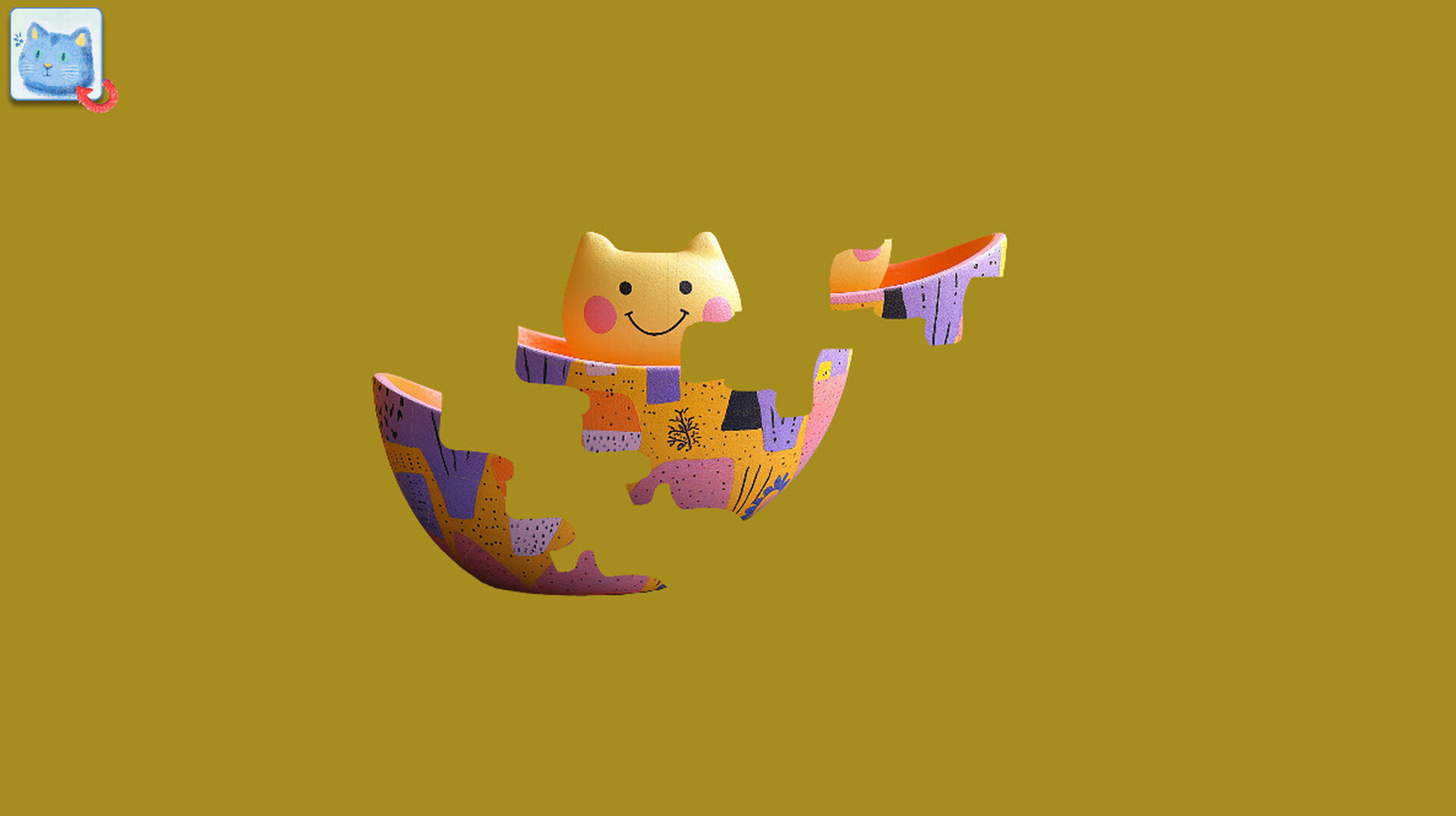 Magic Puzzle King 2: Rolling Cat