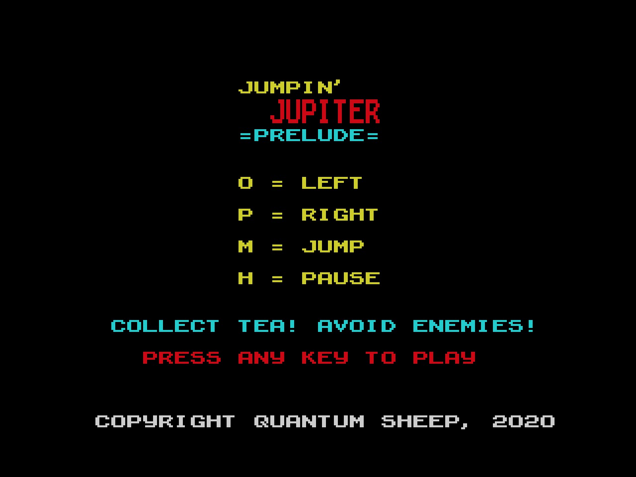 Jumpin’ Jupiter: Prelude