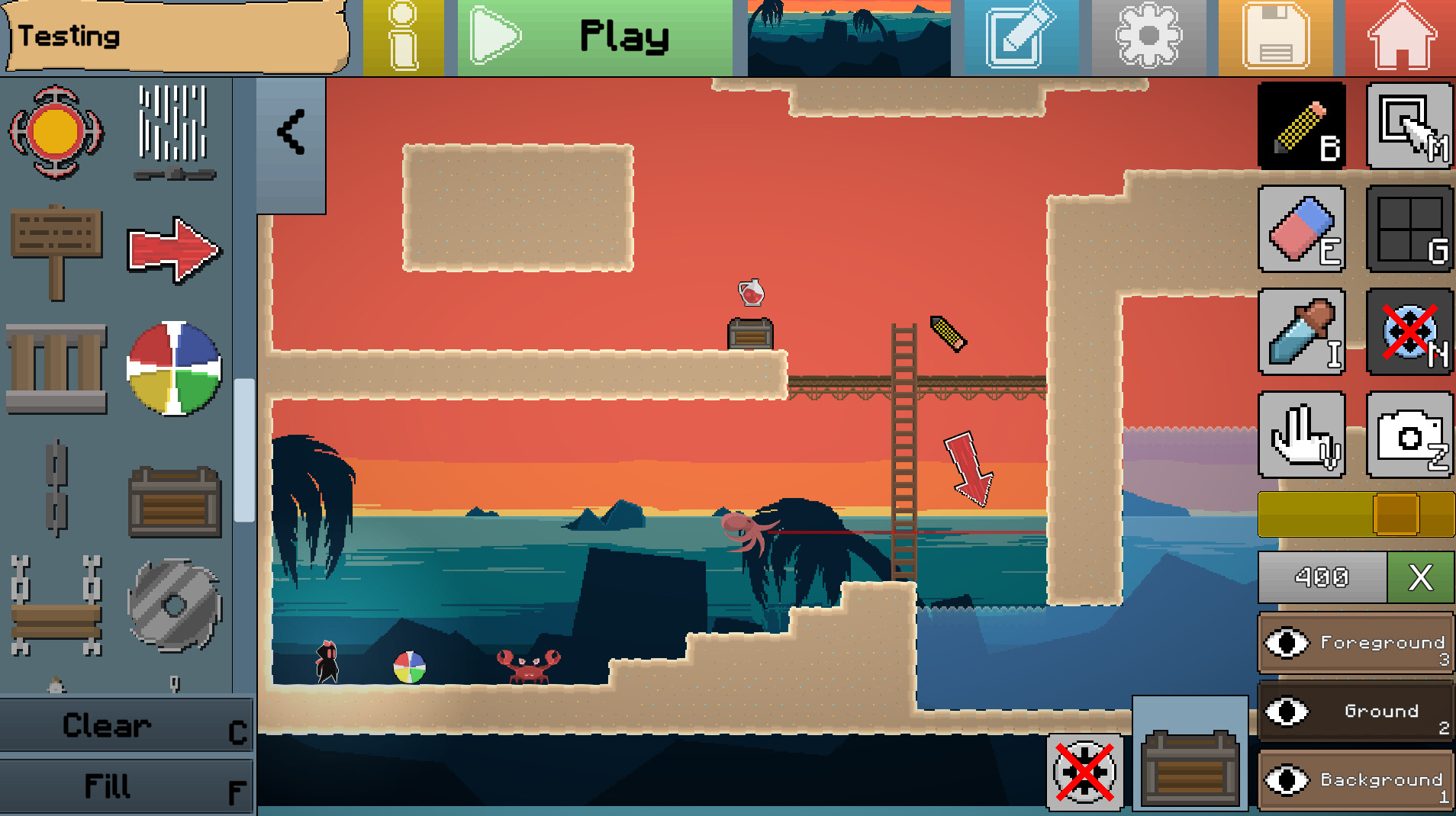 Makis Adventure: Level Editor