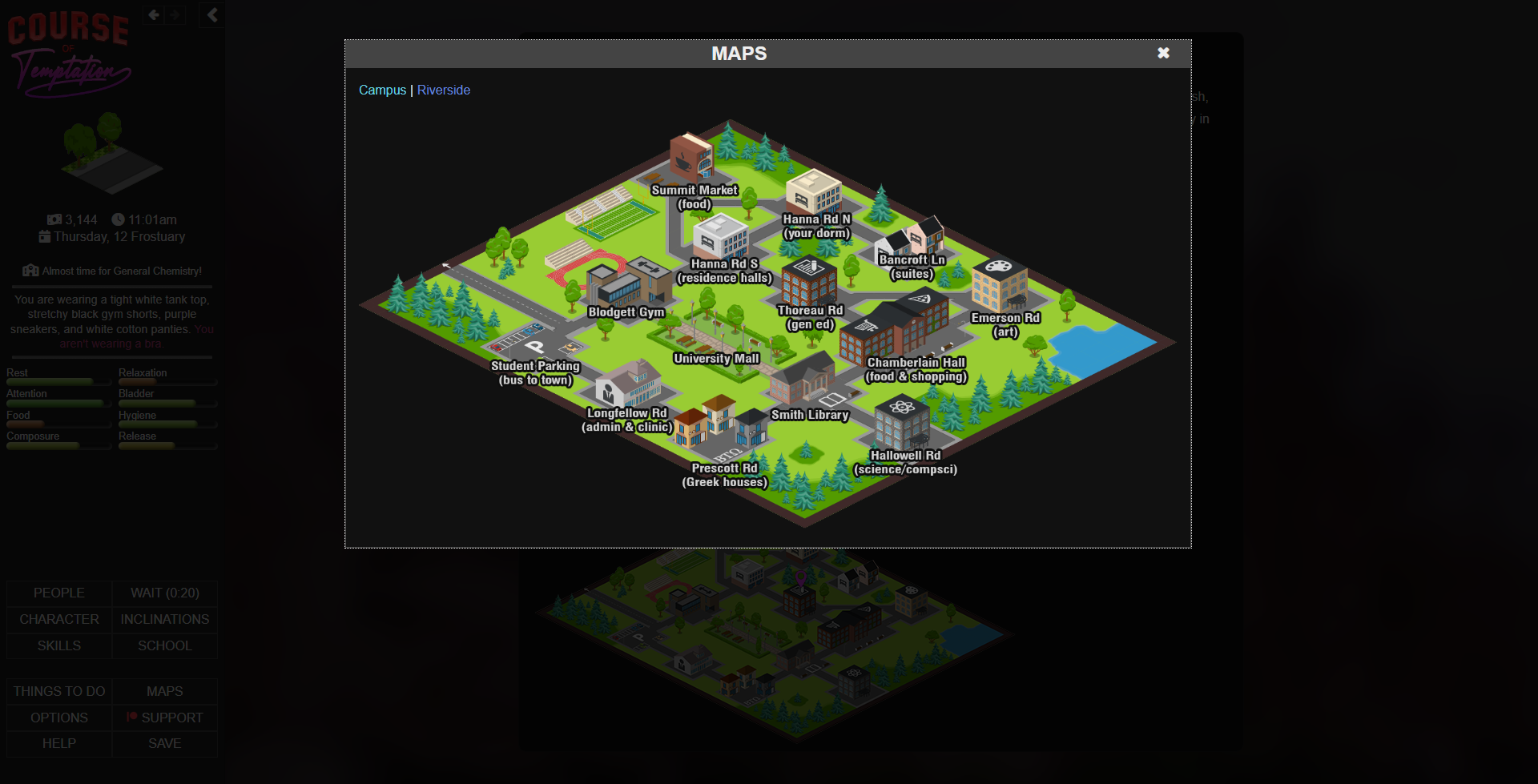 Course of Temptation