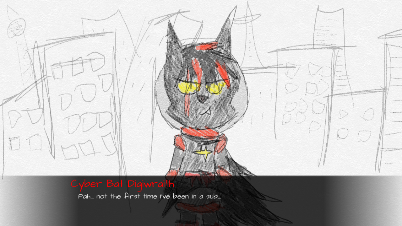 Cyber Drak-Cools-Yas From Mars: Rat and Bat. Love and Hate.