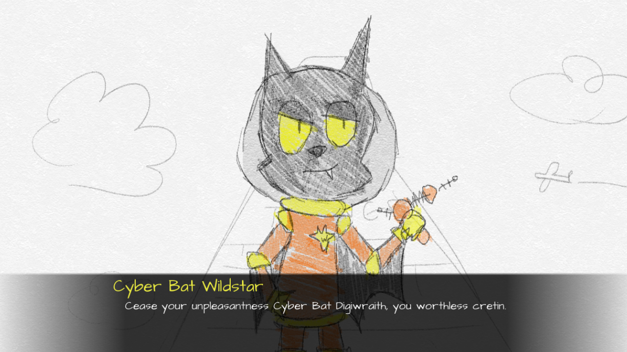 Cyber Drak-Cools-Yas From Mars: Rat and Bat. Love and Hate.