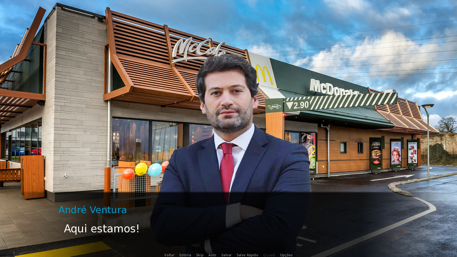 André Ventura Dating Simulator