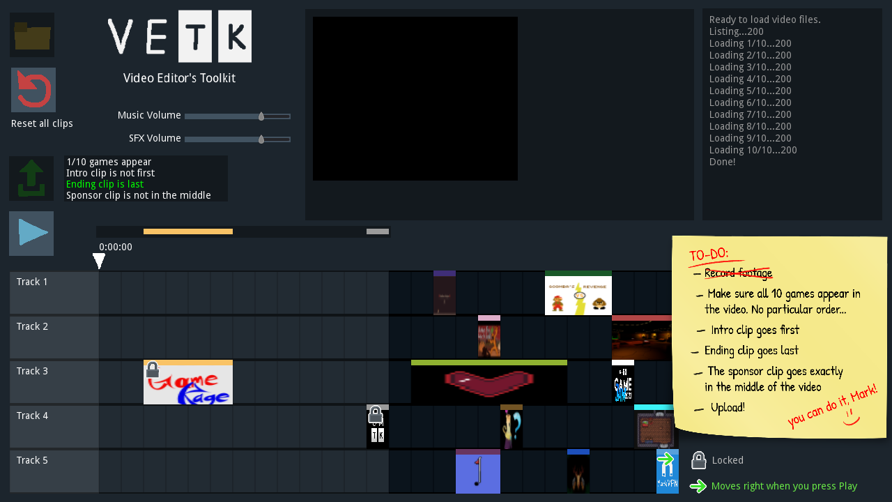 Video Editor’s Toolkit