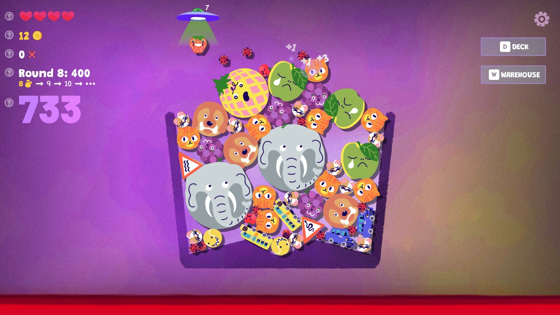 Steve’s Warehouse: Physics. Roguelike. Chaos.