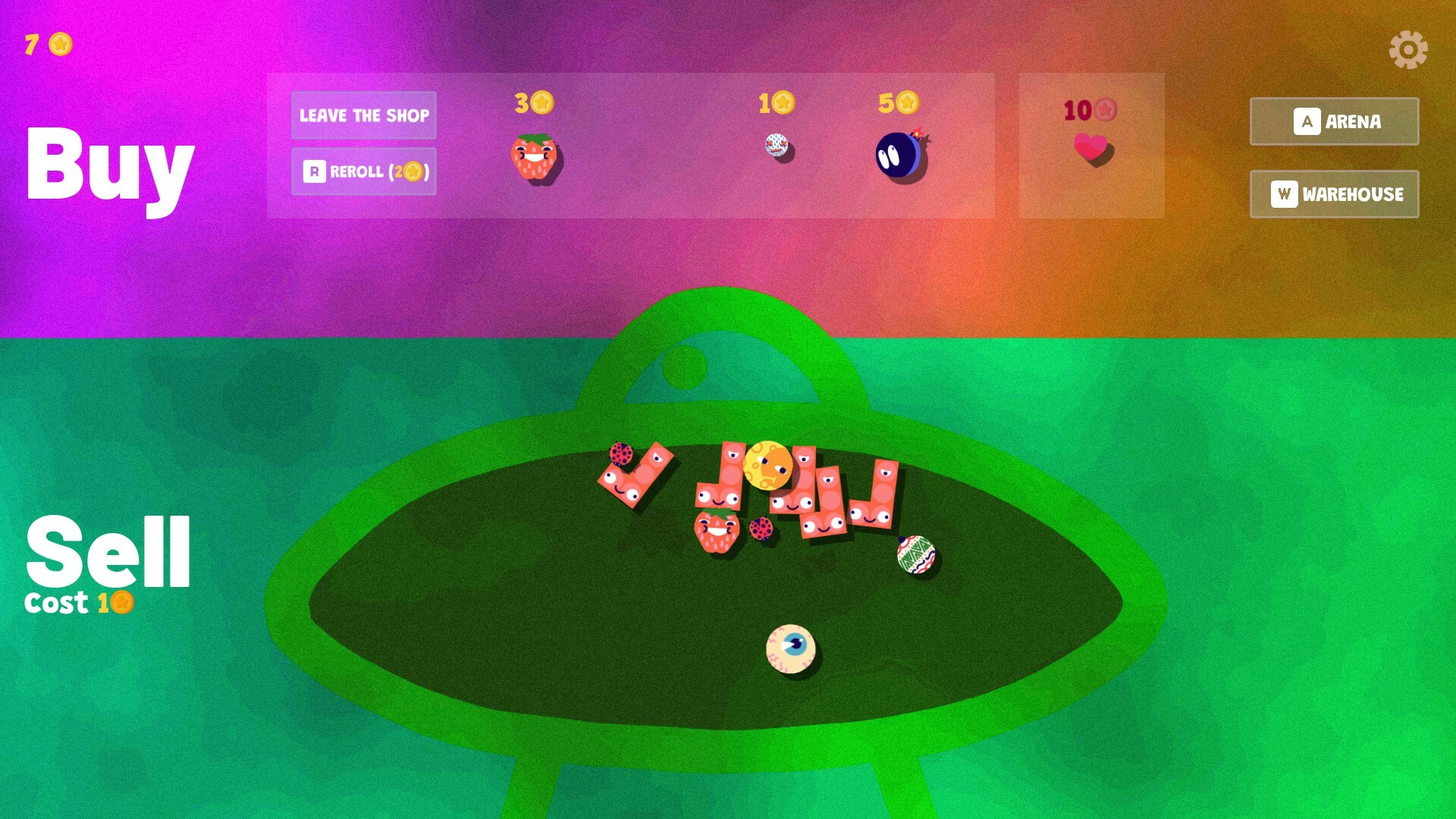 Steve’s Warehouse: Physics. Roguelike. Chaos.