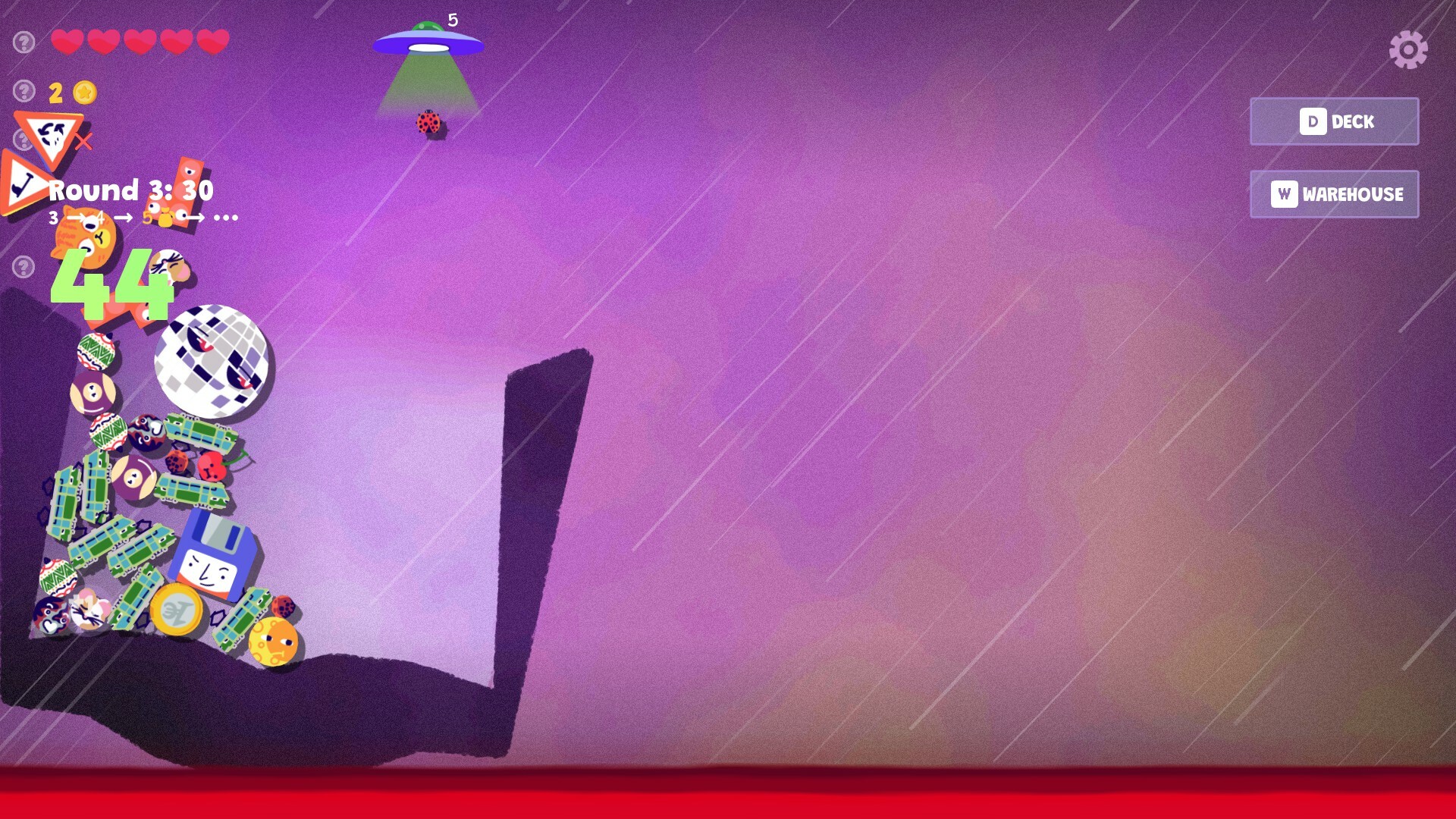 Steve’s Warehouse: Physics. Roguelike. Chaos.