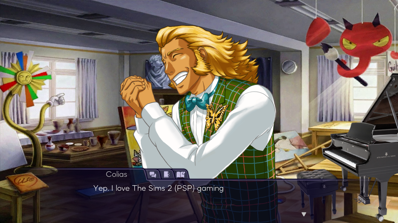 Ace Attorney Investigations 0: Quercus Alba Dating Simulator
