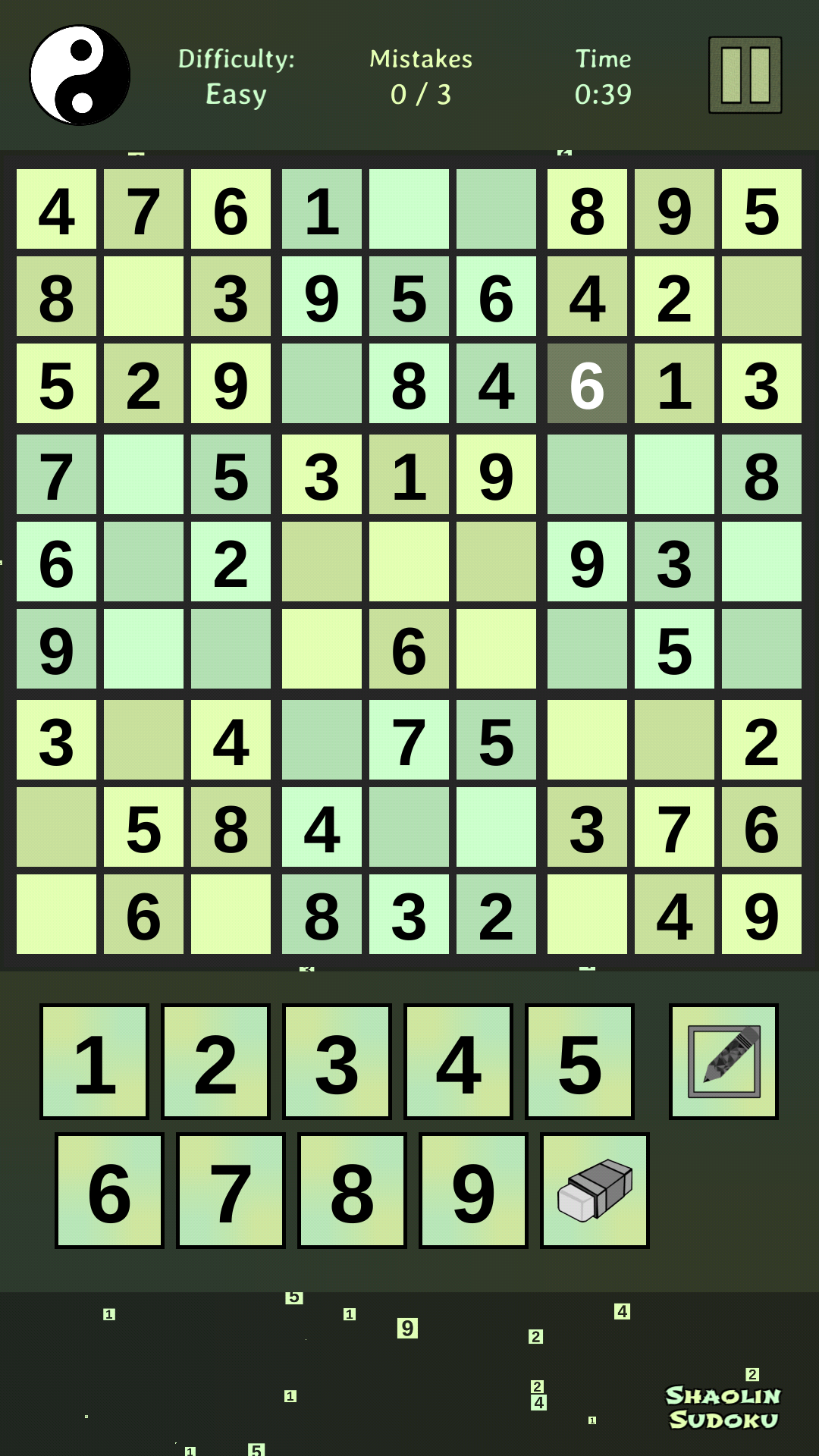 Shaolin Sudoku