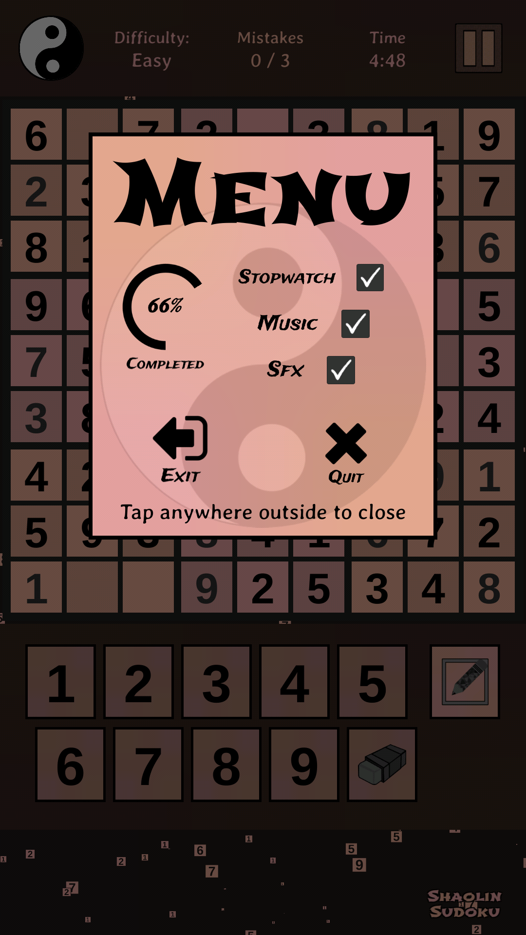 Shaolin Sudoku