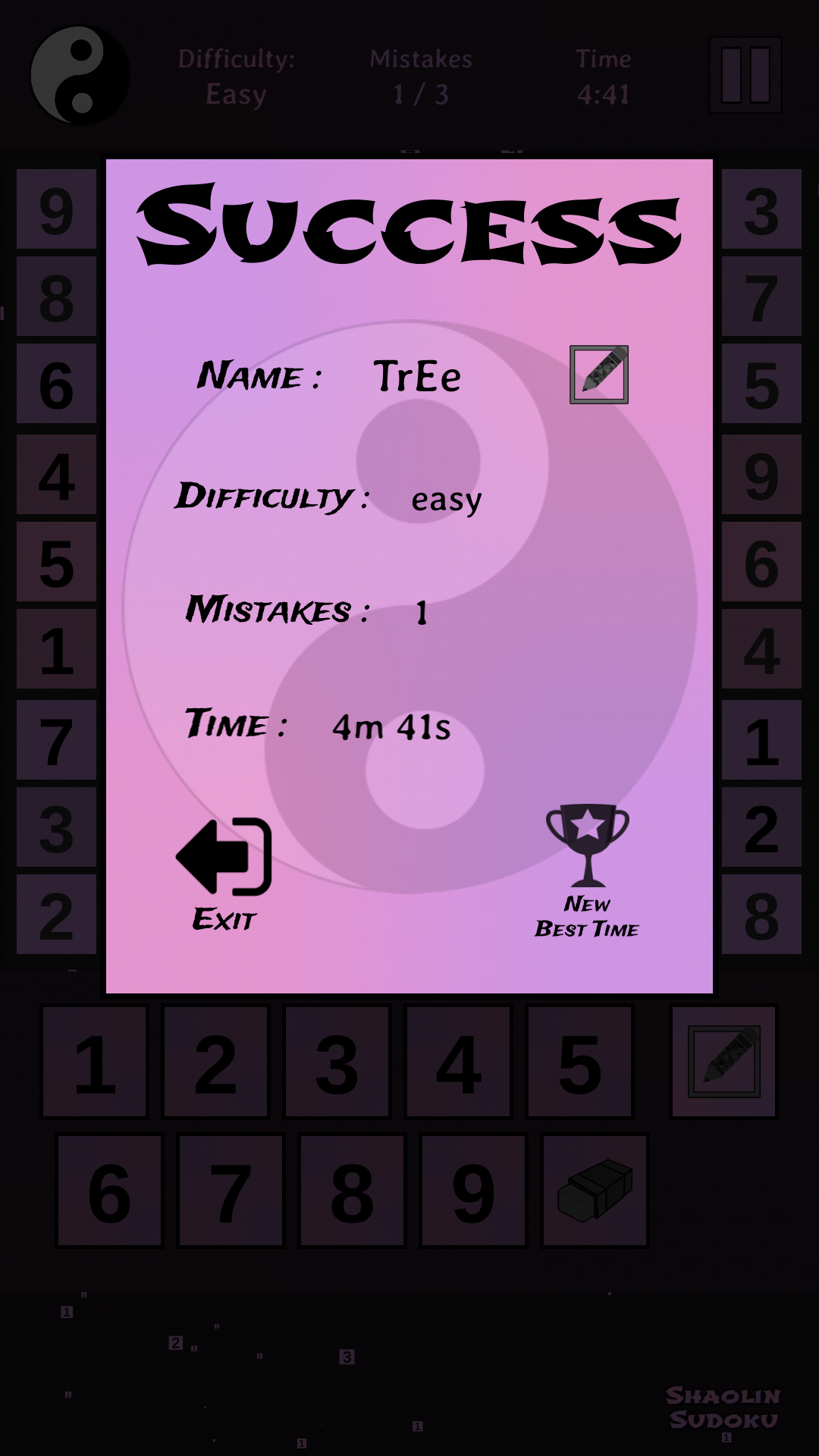 Shaolin Sudoku