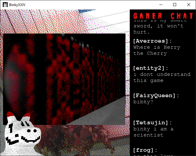 Binky XXIV: Game Streamer “Binky” Plays Grotto of the Grebulons