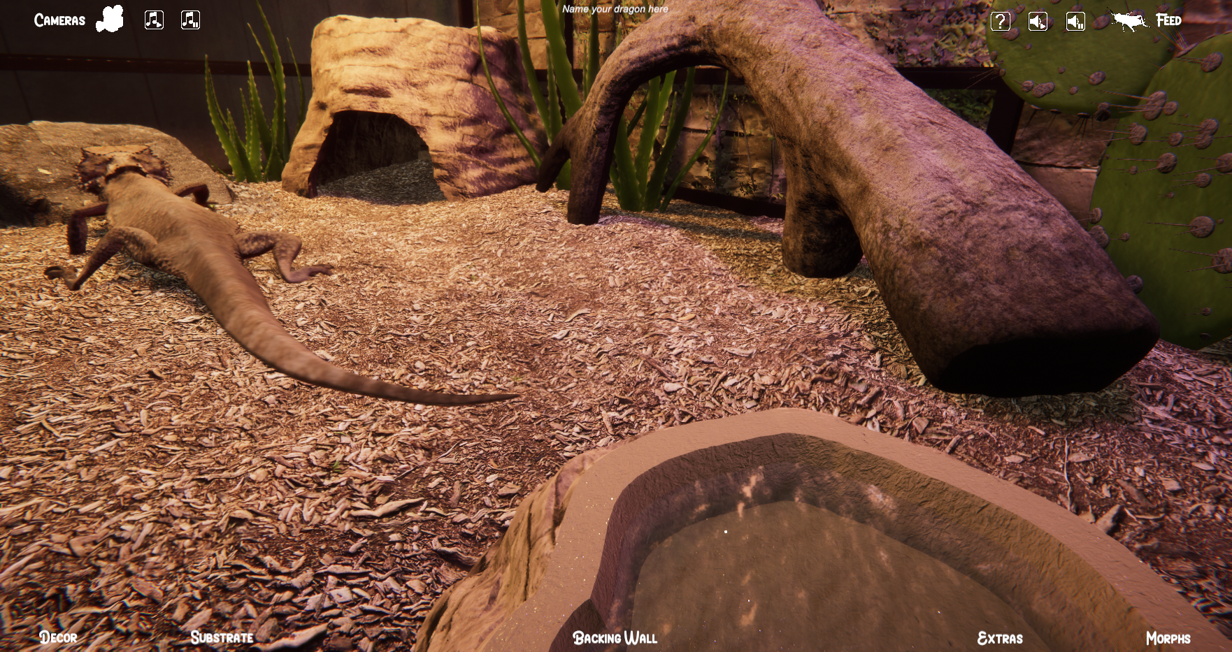 Digital Terrarium: Pogona Virtual Pet