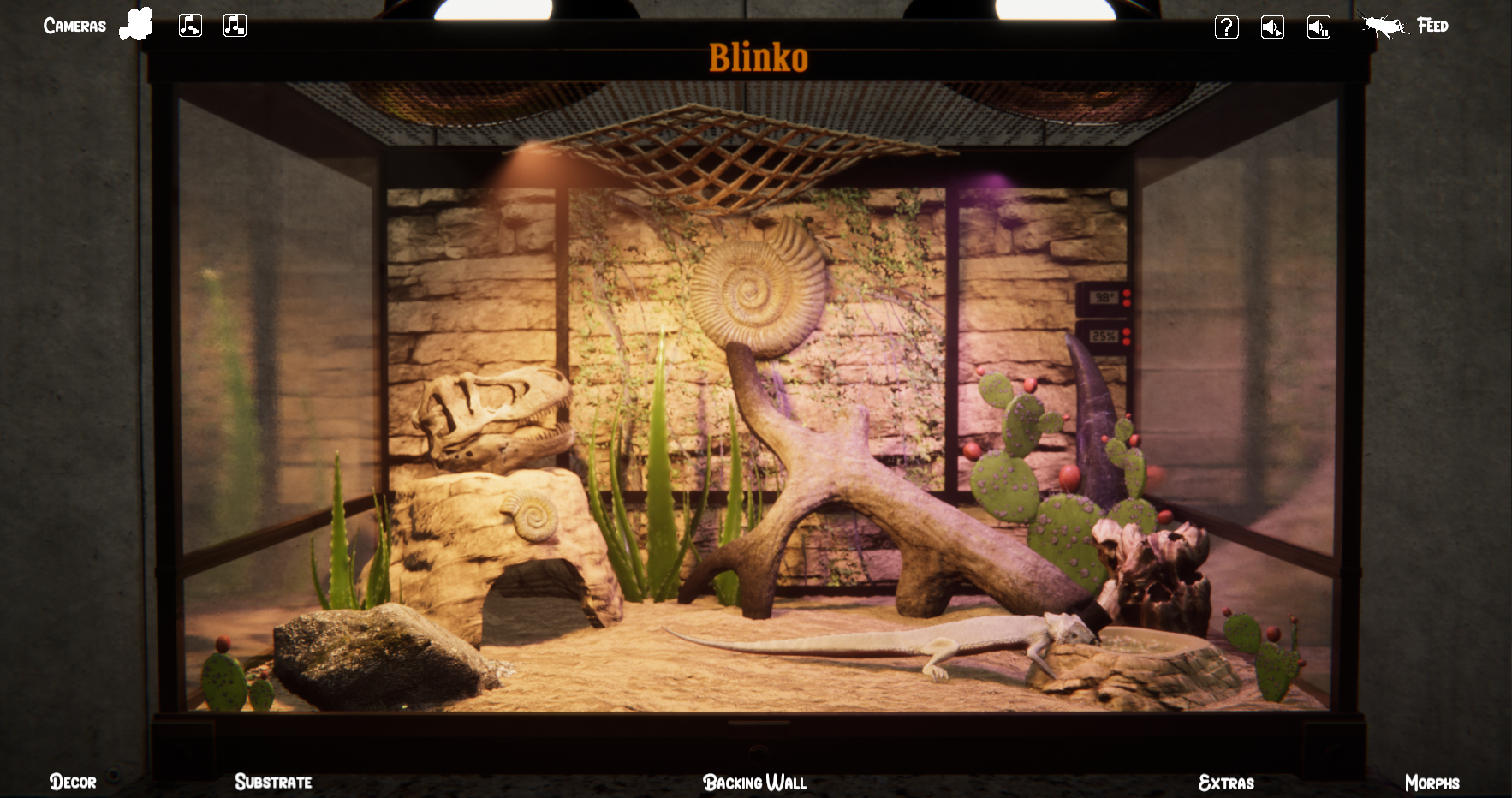 Digital Terrarium: Pogona Virtual Pet