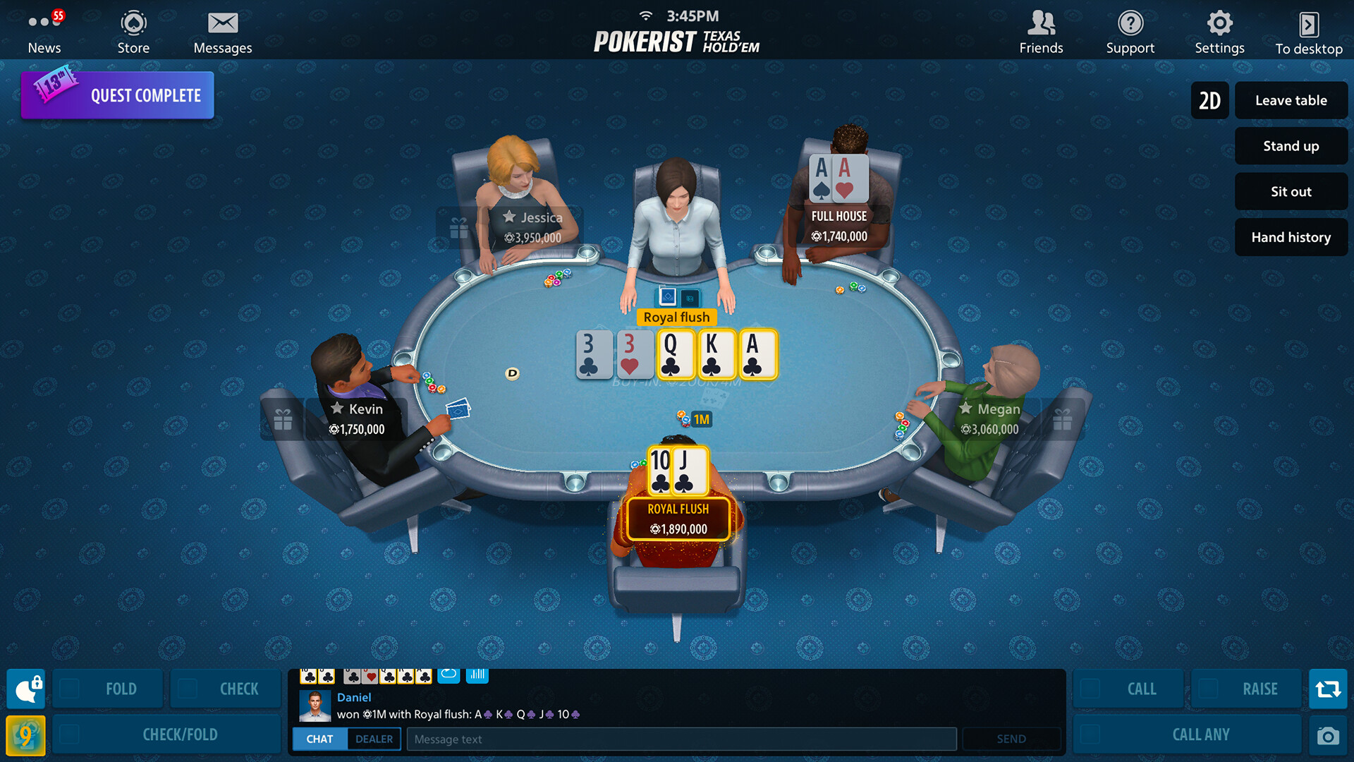 Texas Hold’em Poker: Pokerist