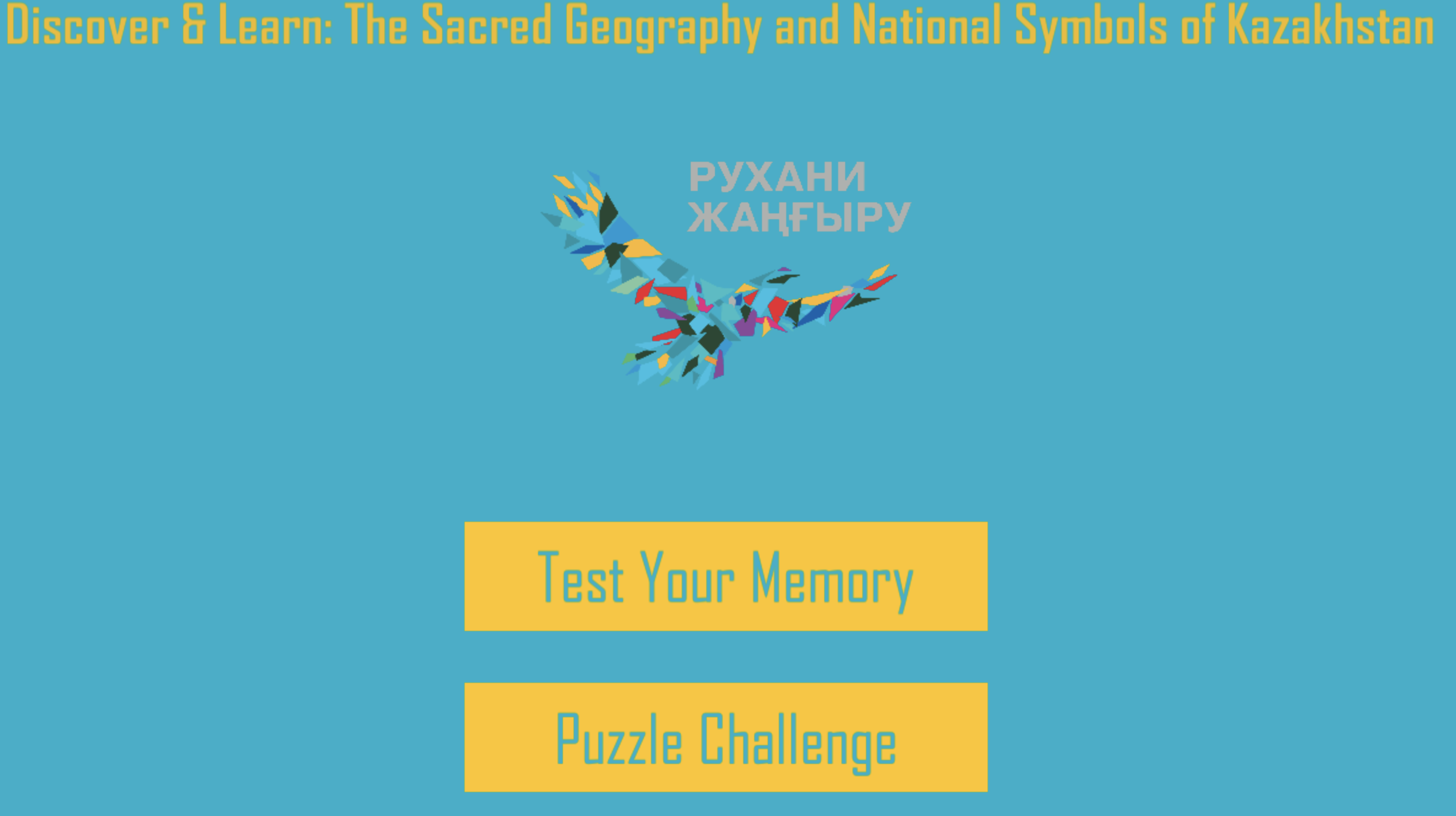 The Sacred Geography of Kazakhstan