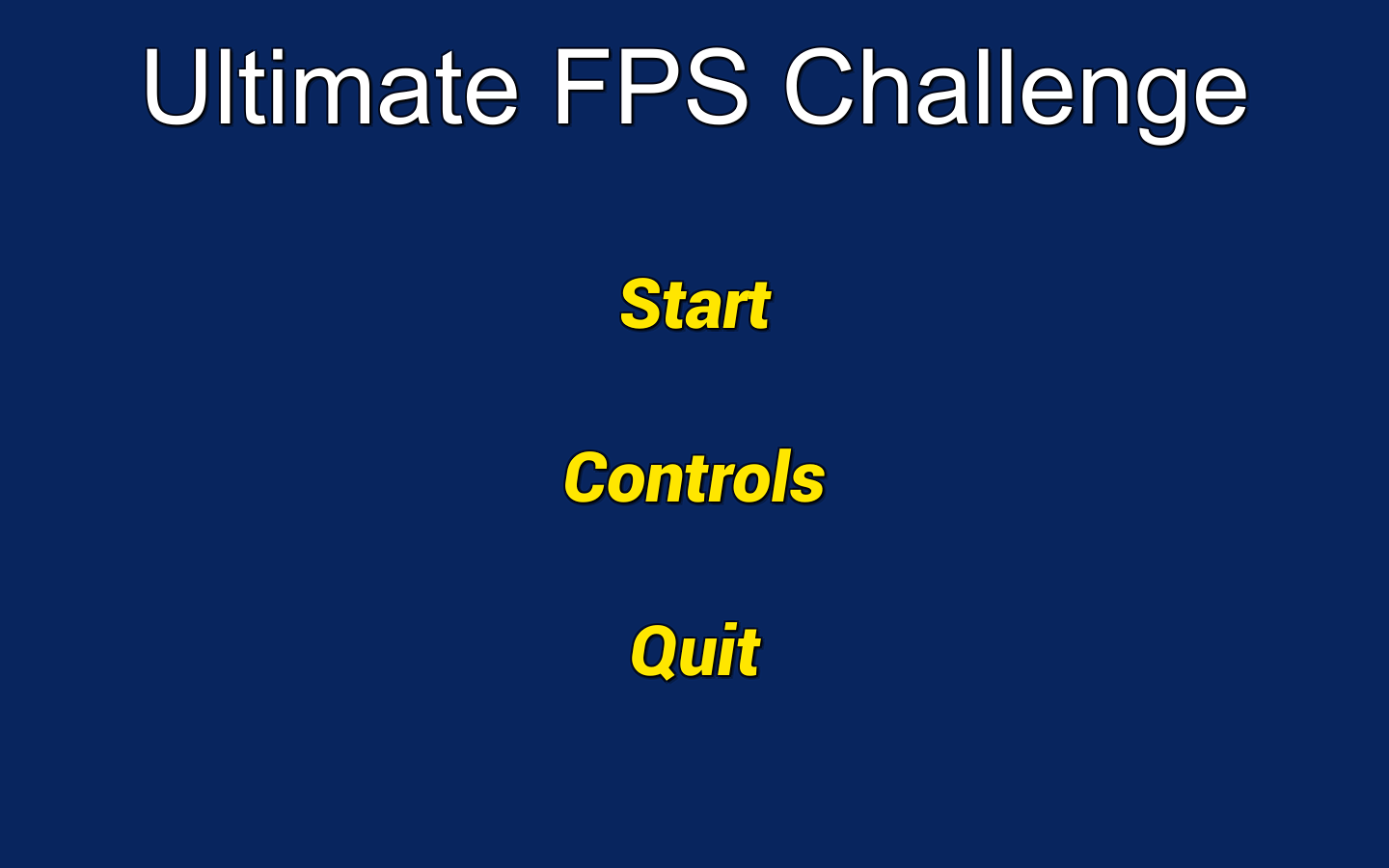 Ultimate FPS Challenge