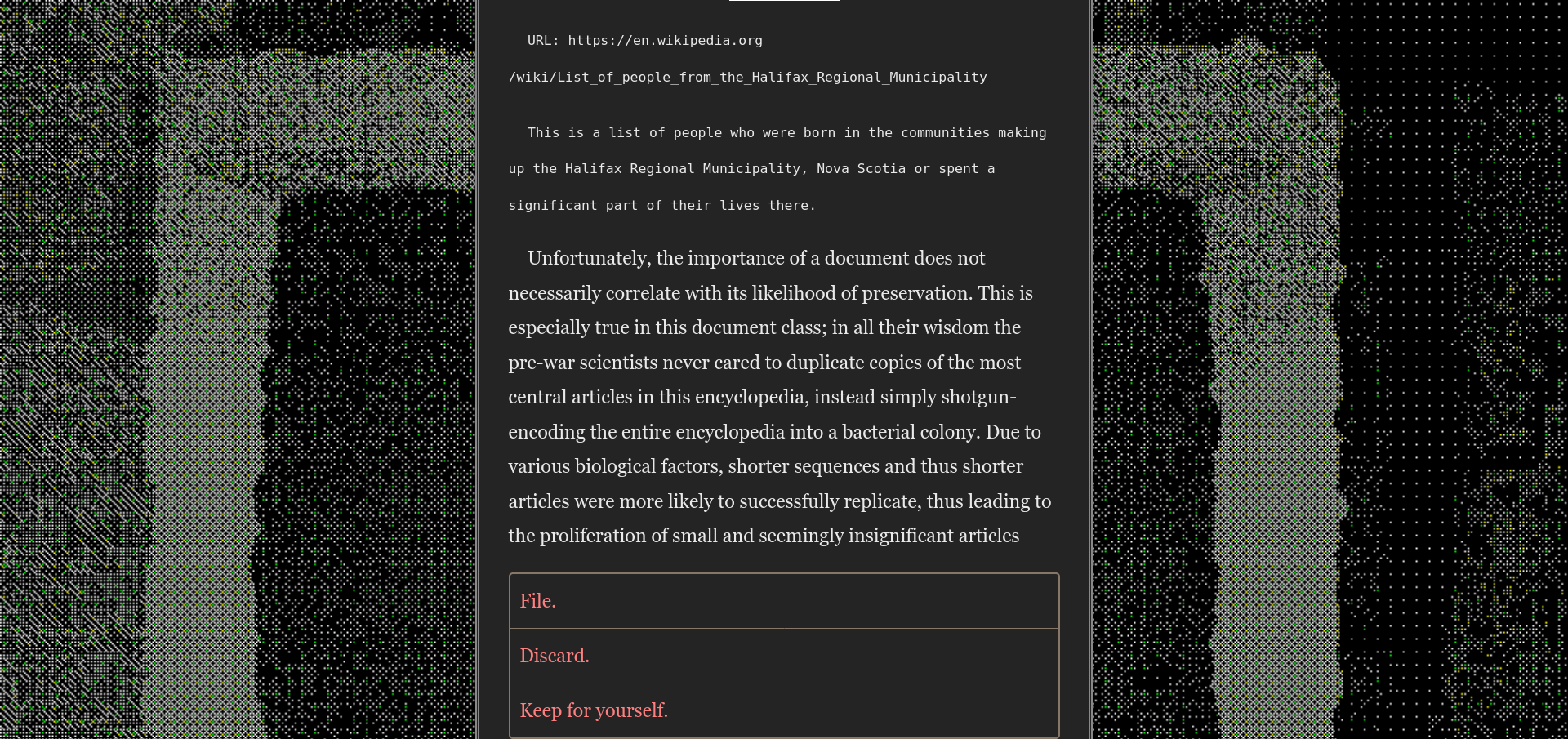 The Archivist and the Revolution