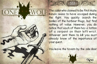 Lone Wolf DS II: Fire On The Water