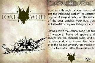 Lone Wolf DS V: Shadow On the Sand