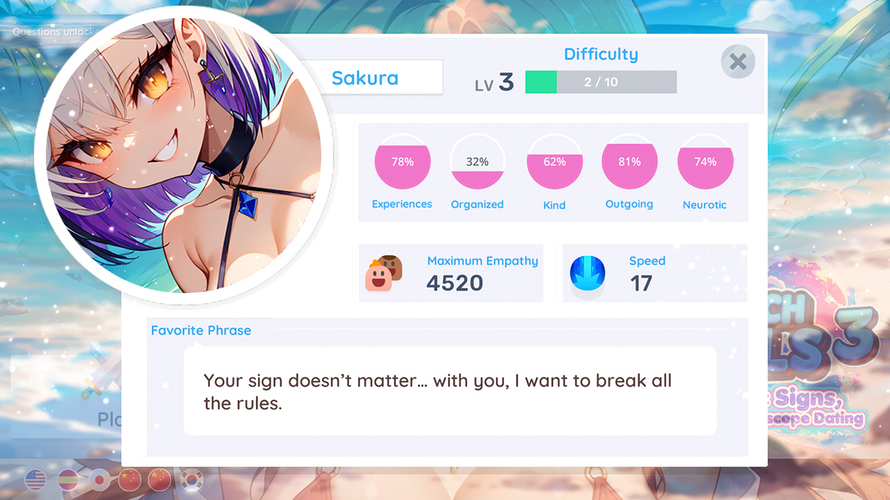 Beach Girls 3: Zodiac Signs, Love &amp; Horoscope Dating