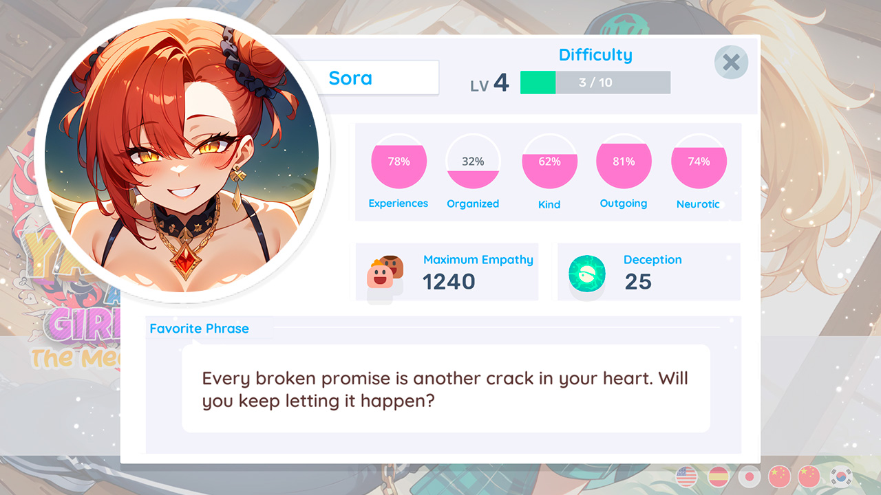 Yandere Anime Girlfriend: The Mean Waifu Sim