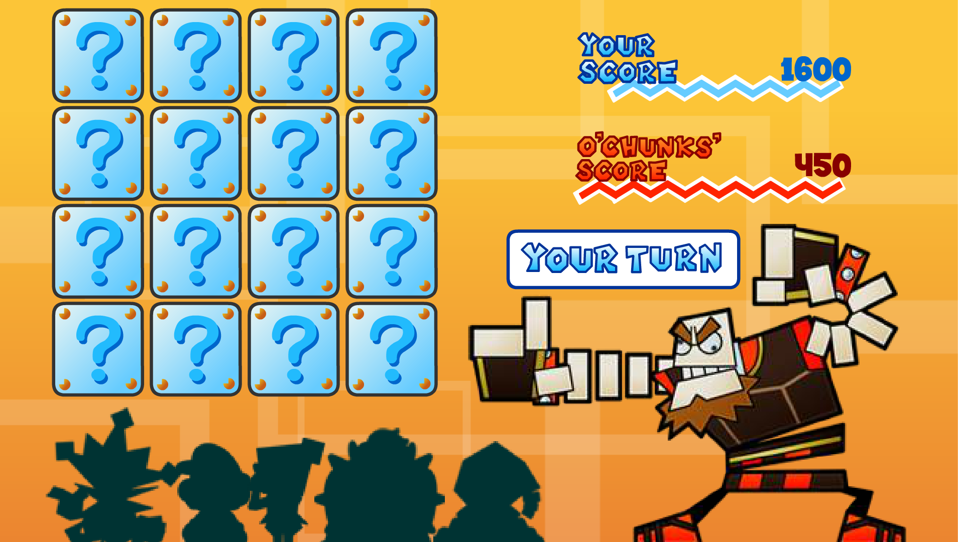 Super Paper Mario Memory Match