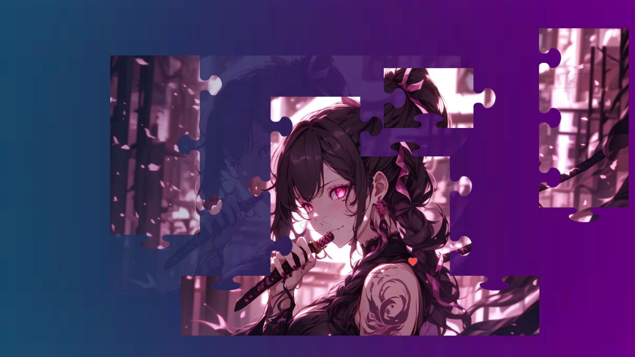 Beautiful Anime Puzzles: Rainy Days