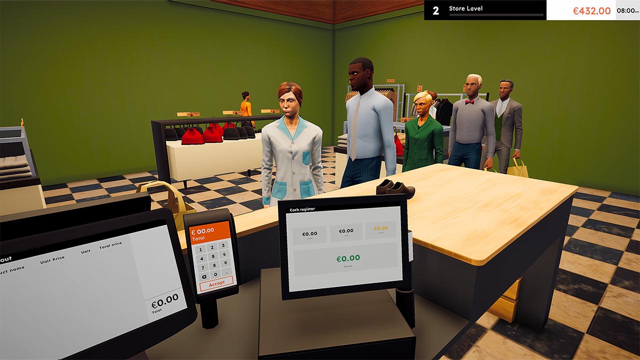 Clothes &amp; Outlet Supermarket Store Simulator