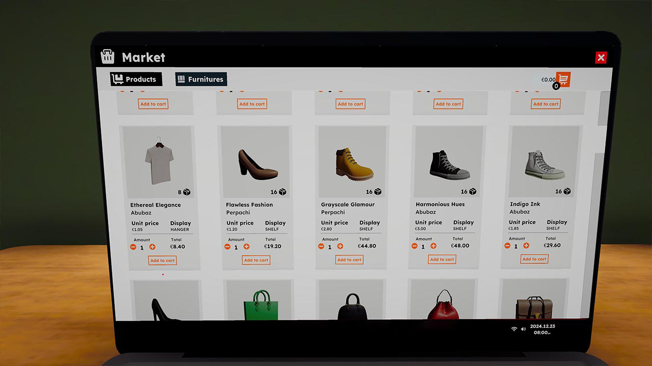 Clothes &amp; Outlet Supermarket Store Simulator