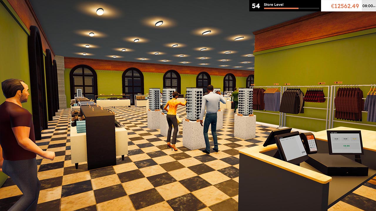 Clothes &amp; Outlet Supermarket Store Simulator
