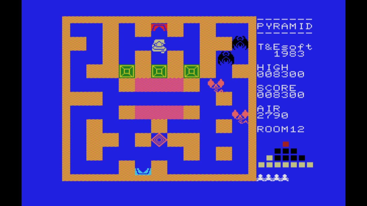 Eggconsole Pyramid Warp MSX