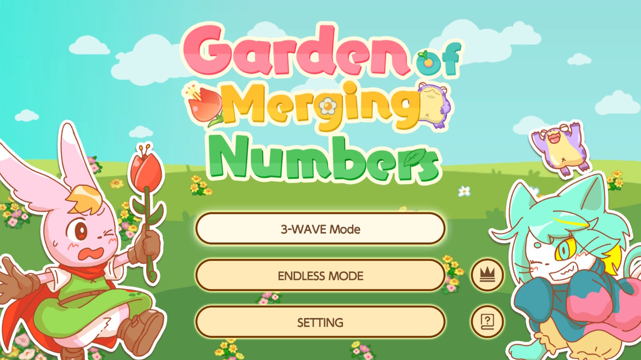 Garden of Merging Numbers