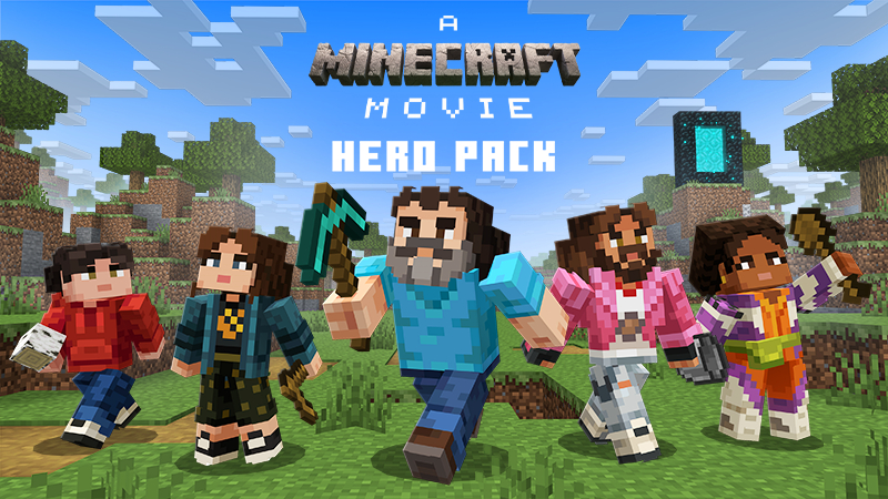 Minecraft: A Minecraft Movie Hero Pack