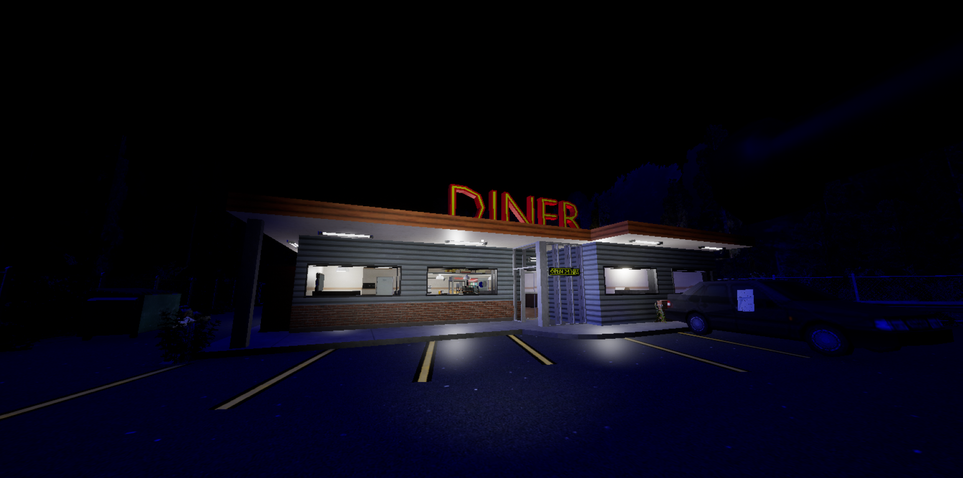 Looping Doors: Diner
