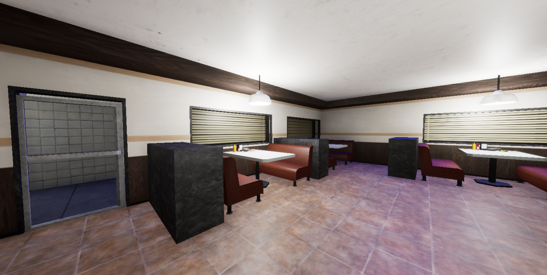 Looping Doors: Diner