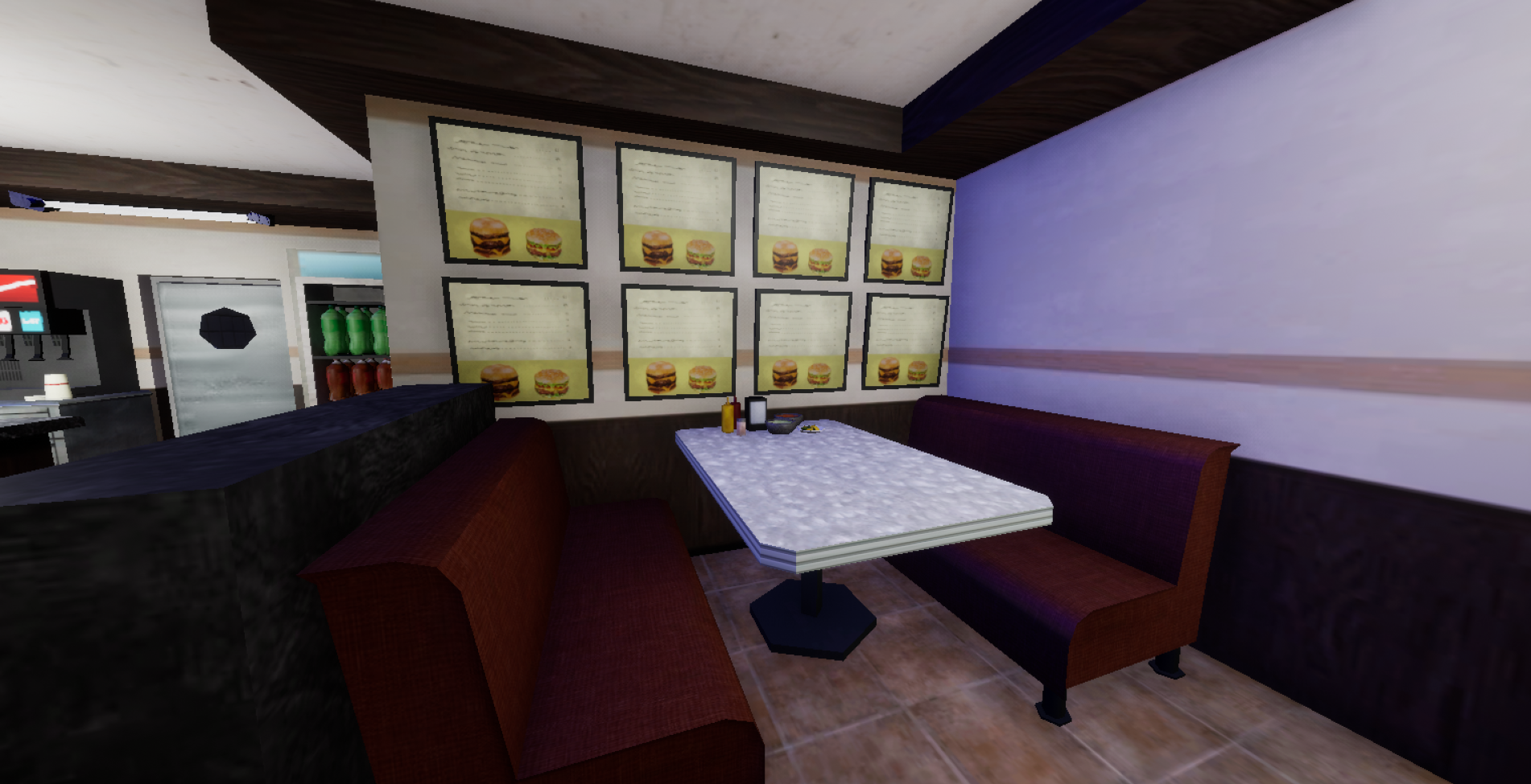 Looping Doors: Diner