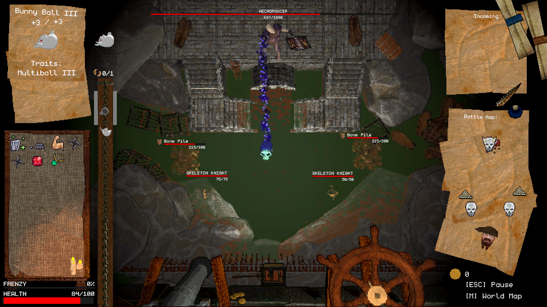 Dwarrf: A Pinball Roguelike