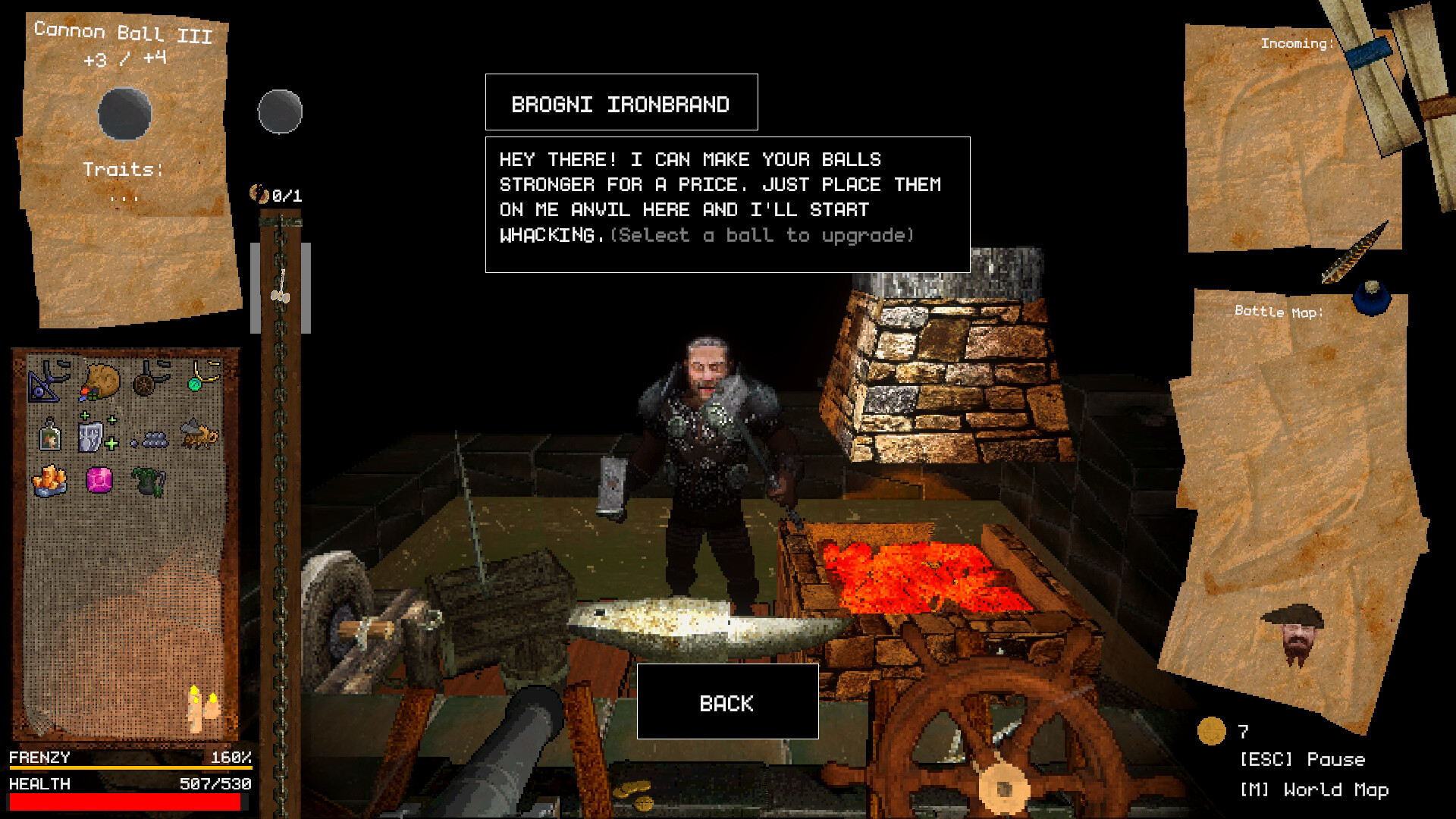 Dwarrf: A Pinball Roguelike